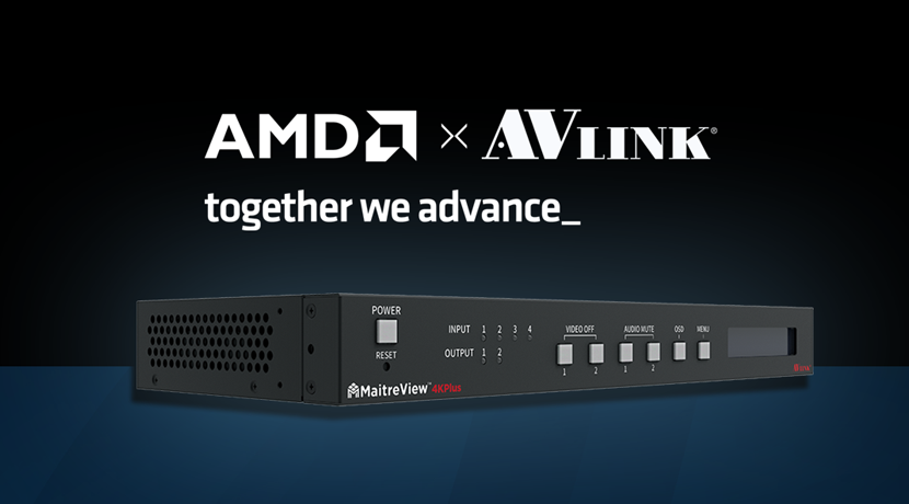 AMD Kintex™ Ultrascale™ 器件助力 AV LINK 8K/4K 多窗口视频处理器