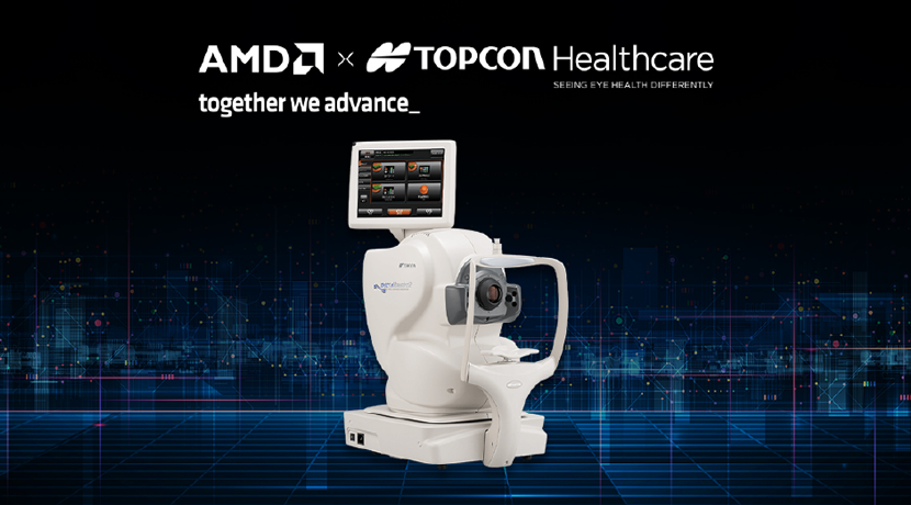 Topcon 使用 AMD 自适应计算技术解决眼部疾病筛查问题