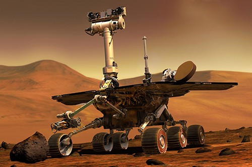 Deep space Mars rover 