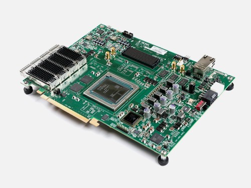Virtex UltraScale+ HBM FPGA VCU128 评估套件开发板图